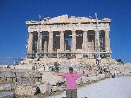 The Parthenon is a temple of