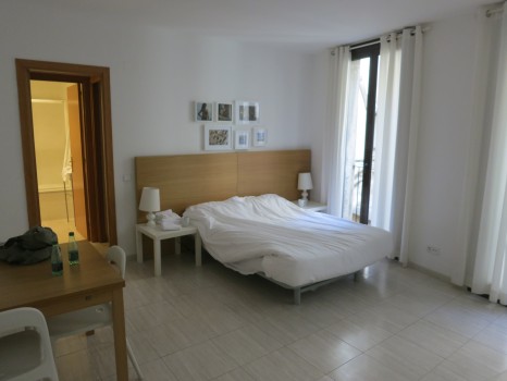 My living room/second bedroom in my apartment in Barcelona on Las Ramblas