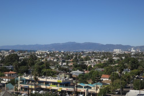 Great view from atop the Marriott Marina del Rey in Los Angeles, California
