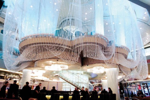 Cosmopolitan Chandelier Bar