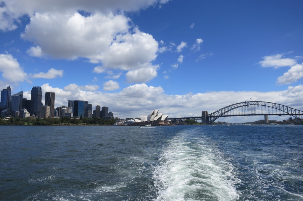 Manly Ferry, Manly, Sydney, Australia, view
