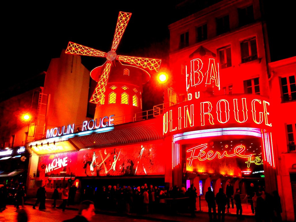 Moulin Rouge, Paris, France, cabaret