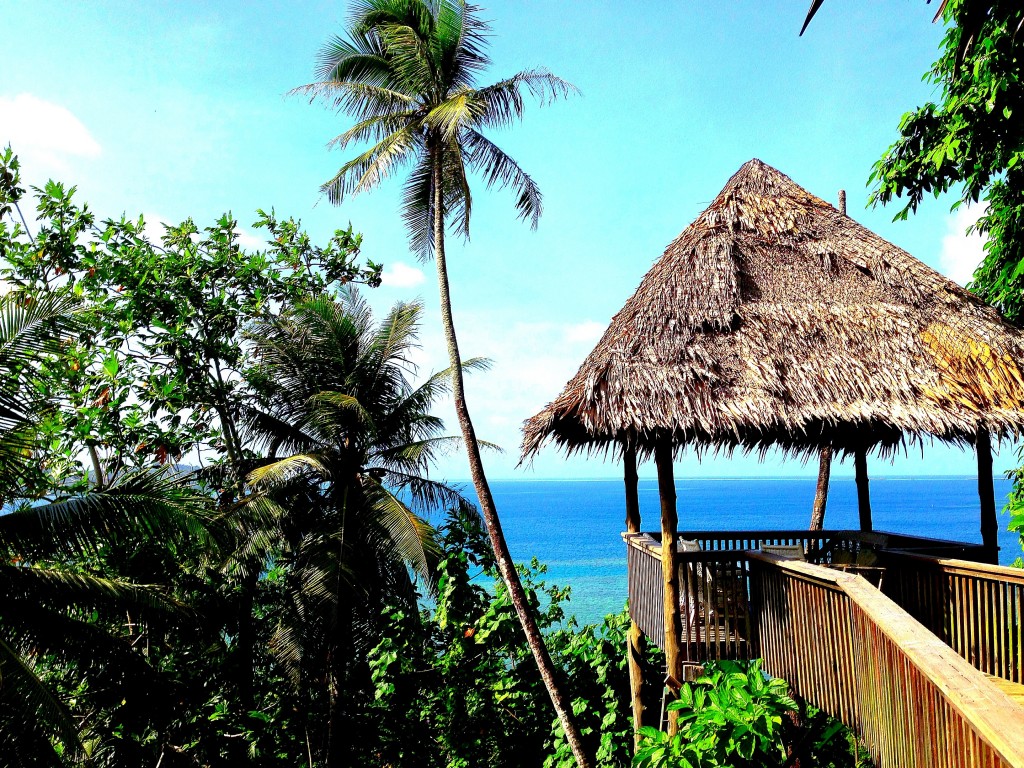 Pohnpei, Micronesia, FSM, Federated States of Micronesia, The Village Hotel, view