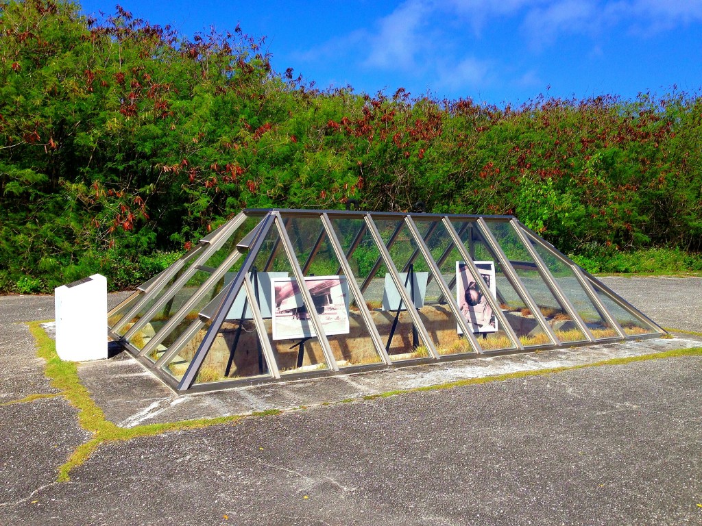 Tinian, Atomic Bomb Pits, Enola Gay, World War II, Hiroshima, Pacific