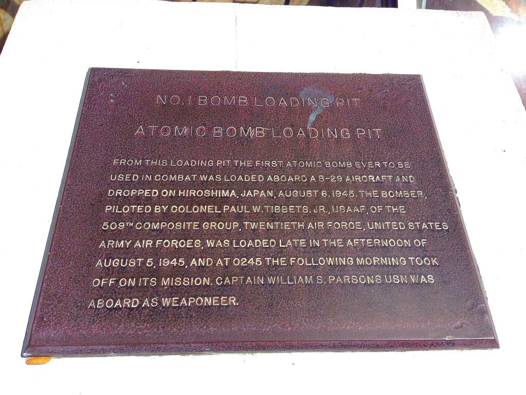 Tinian, Atomic Bomb Pits, Enola Gay, World War II, Hiroshima, Pacific