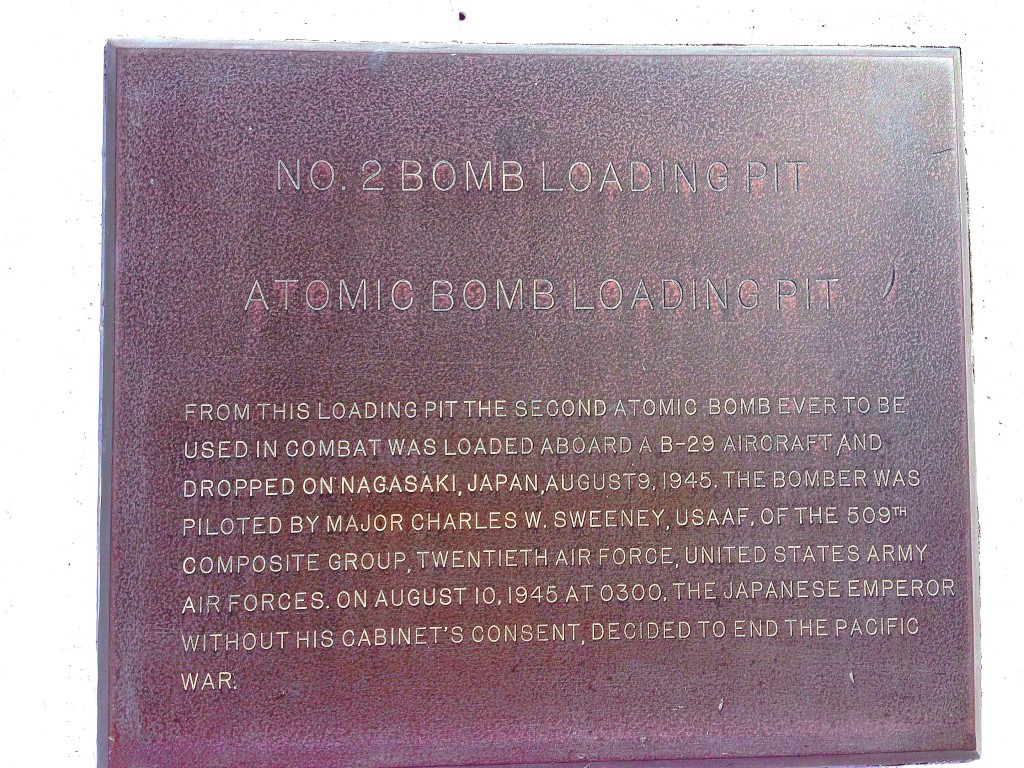 Tinian, Atomic Bomb Pits, Enola Gay, World War II, Nagasaki, Pacific