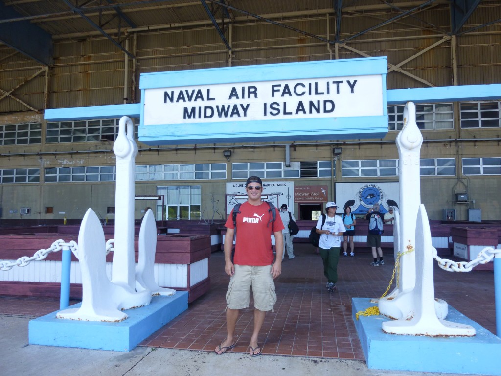 Lee Abbamonte, Midway Island, travel