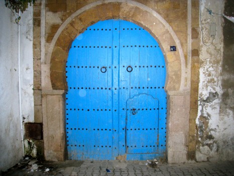 Tunis, Tunisia, door, carthage