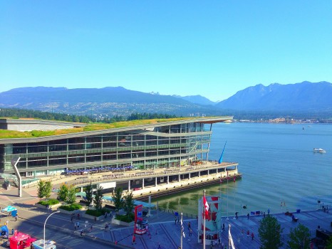 View, Vancouver Convention Center, Fairmont Waterfront