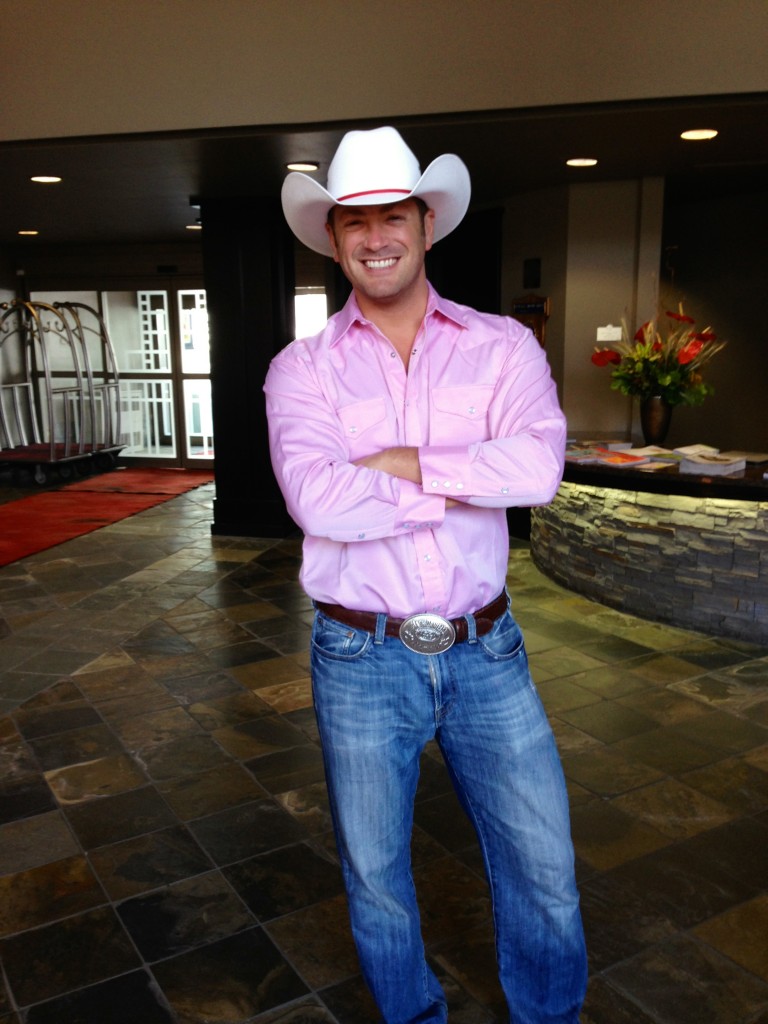 Lee Abbamonte, cowboy, stampede, Calgary