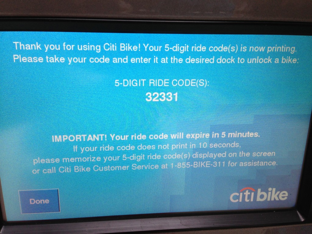 Citi Bike code, unlock bike, New York