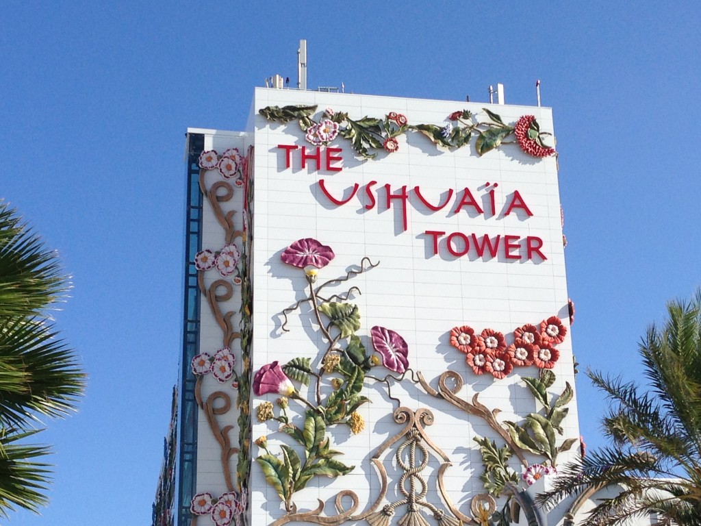 Ushuaia Tower, Ibiza, beach, Playa d'en Bossa, Ushuaia Beach Hotel, Spain, Balearic Islands
