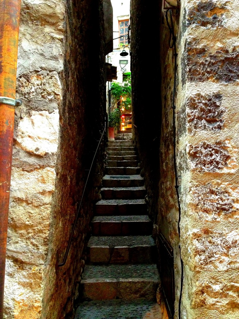 St Paul de Vence, Stairs, France