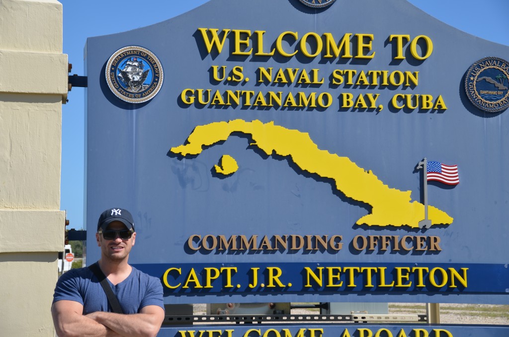 Guantanamo Bay, Guantanamo Bay Naval Station, Welcome sign, Lee Abbamonte