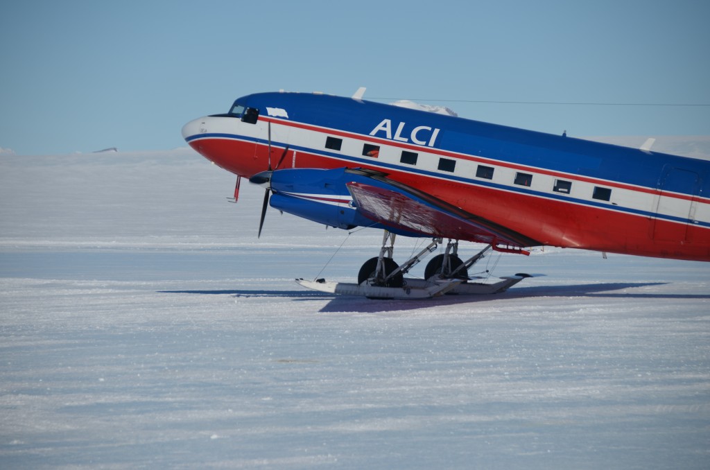 DC-3, DC3, plane to South Pole, Antarctica