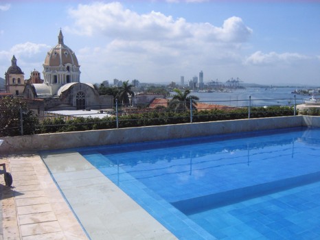 Cartagena pool, Colombia