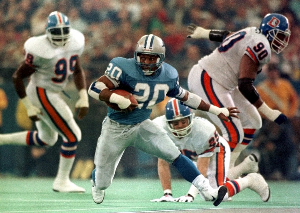 Barry Sanders, Mount Rushmore of Sports