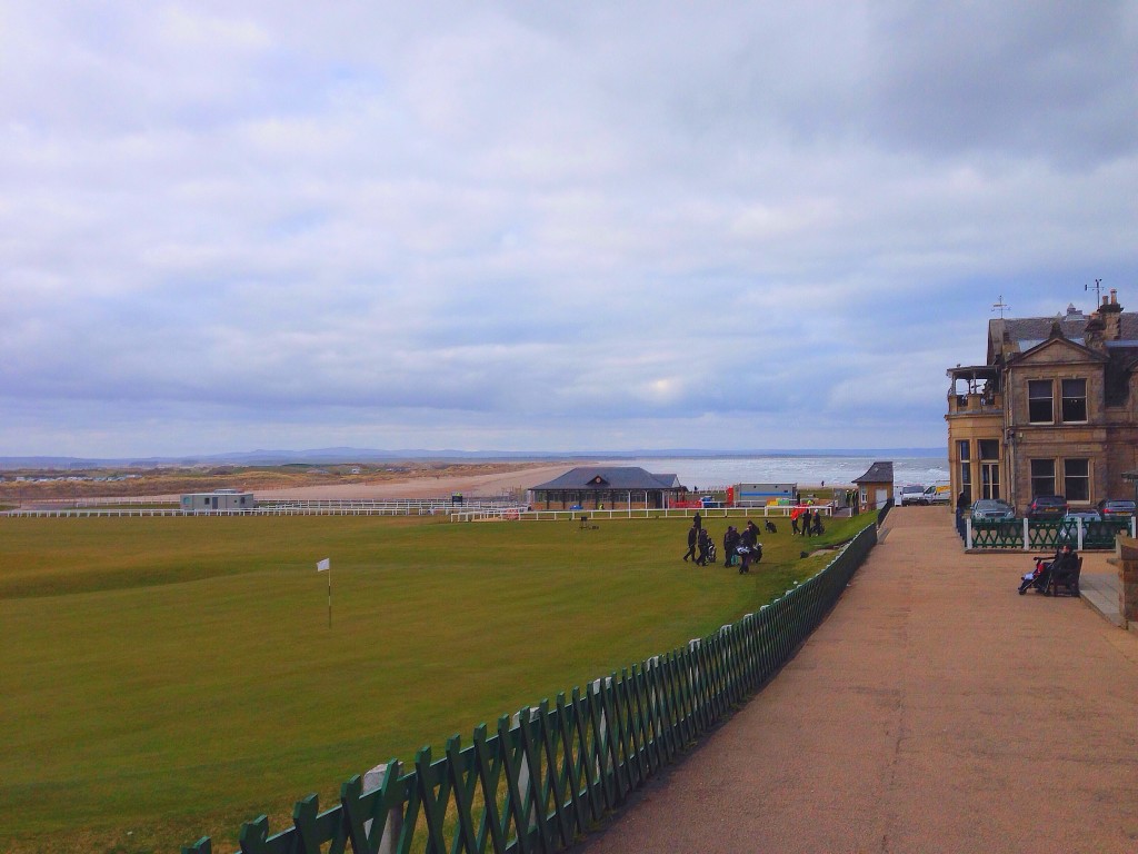 Scotland, St. Andrews, the Old Course at St. Andrews