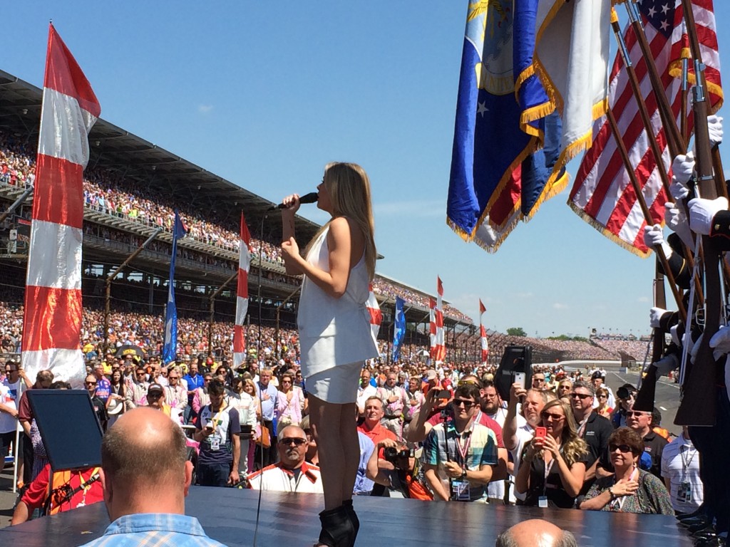 Leann Rimes, National Anthem, Indy 500