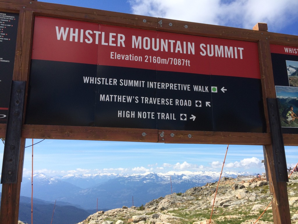 Whistler Mountain Summit