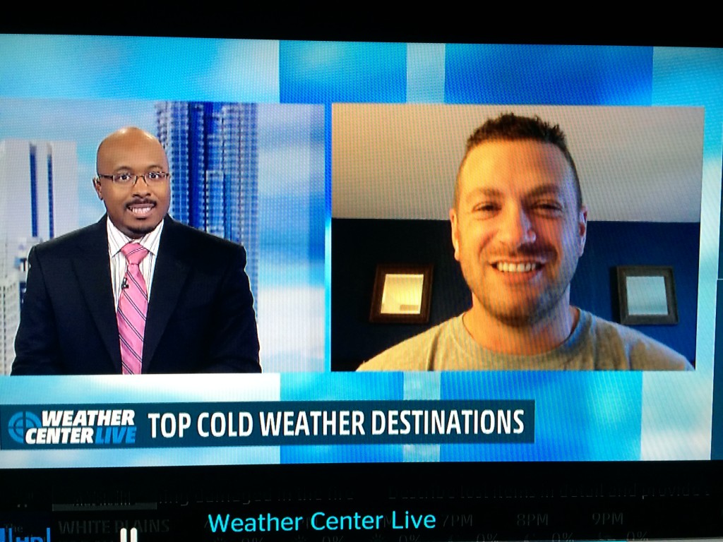 Lee Abbamonte, Alex Wallace, Weather Channel, TV