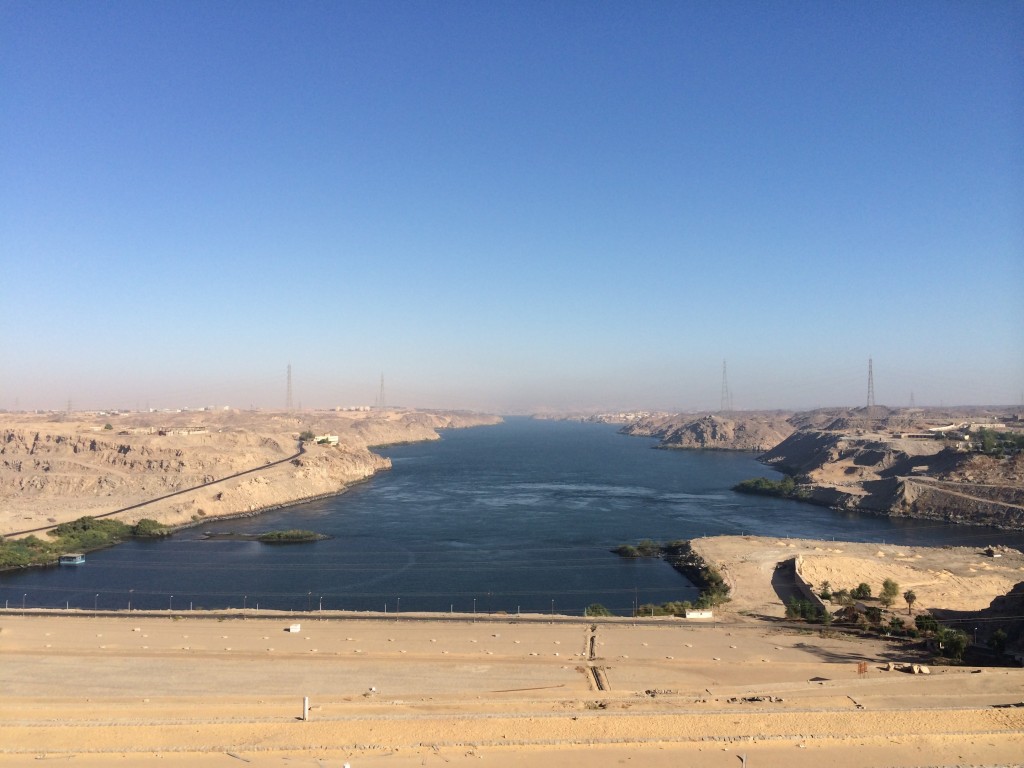 Lake Nasser, High Dam, Aswan, Egypt