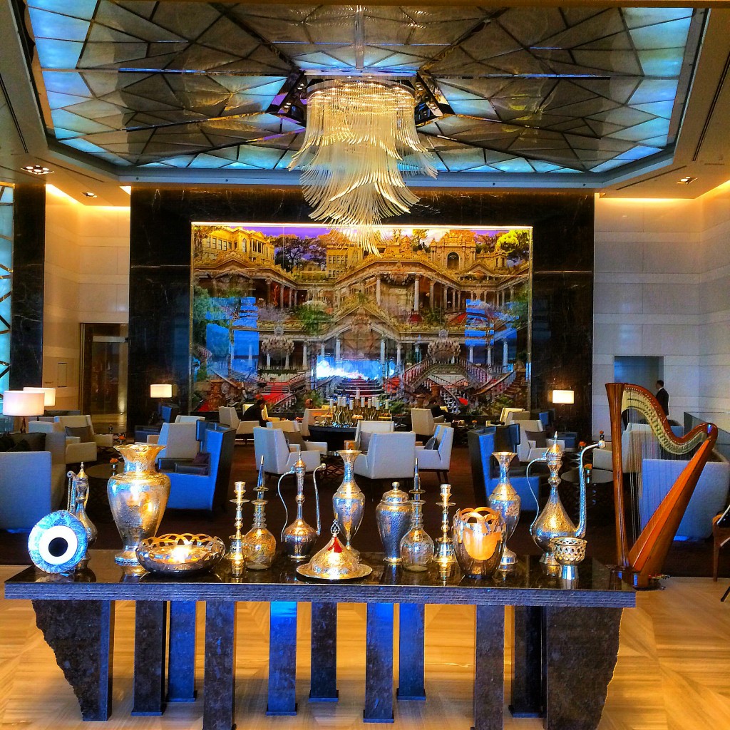 Raffles Hotel Istanbul, Raffles, Luxury, travel, Turkey, lobby