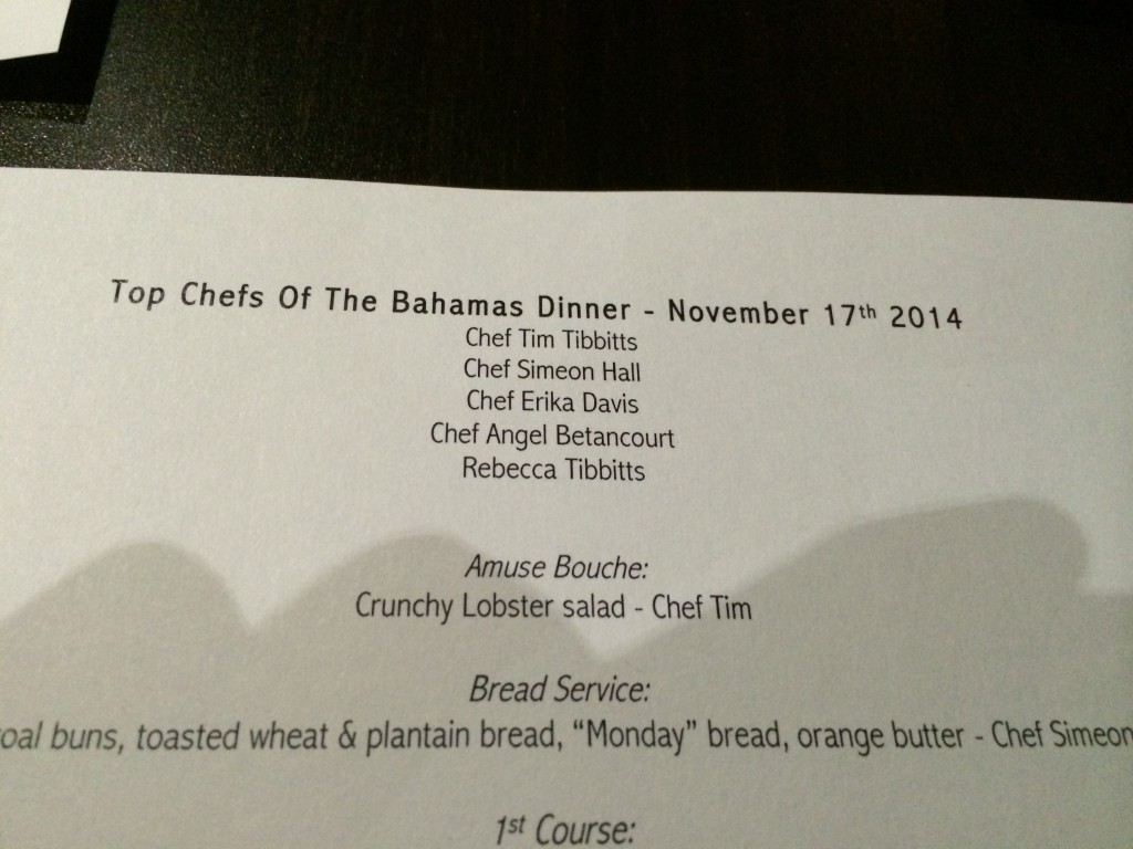 Flying Fish Restaurant, Pelican Bay Hotel, Top Chefs of the Bahamas