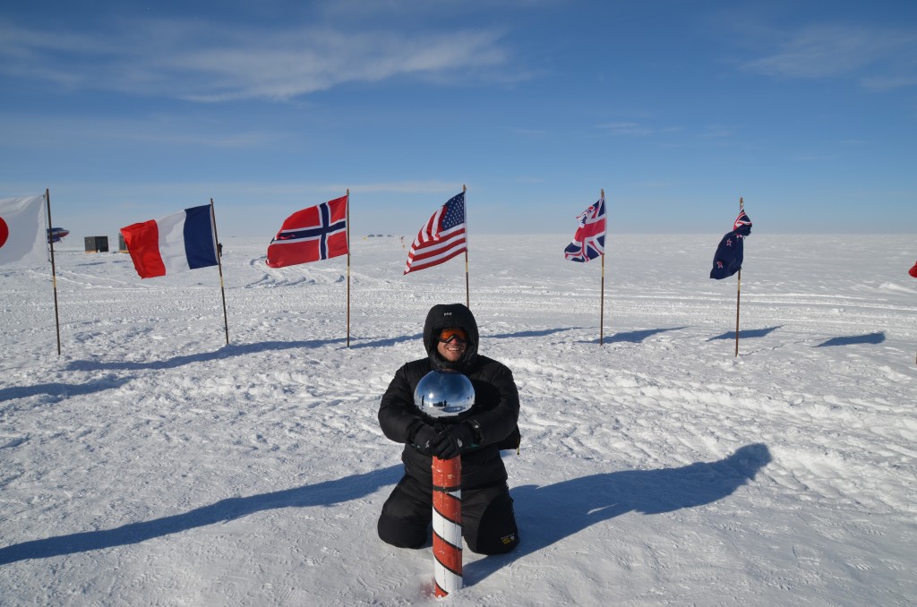 Lee Abbamonte, ceremonial South Pole, South Pole