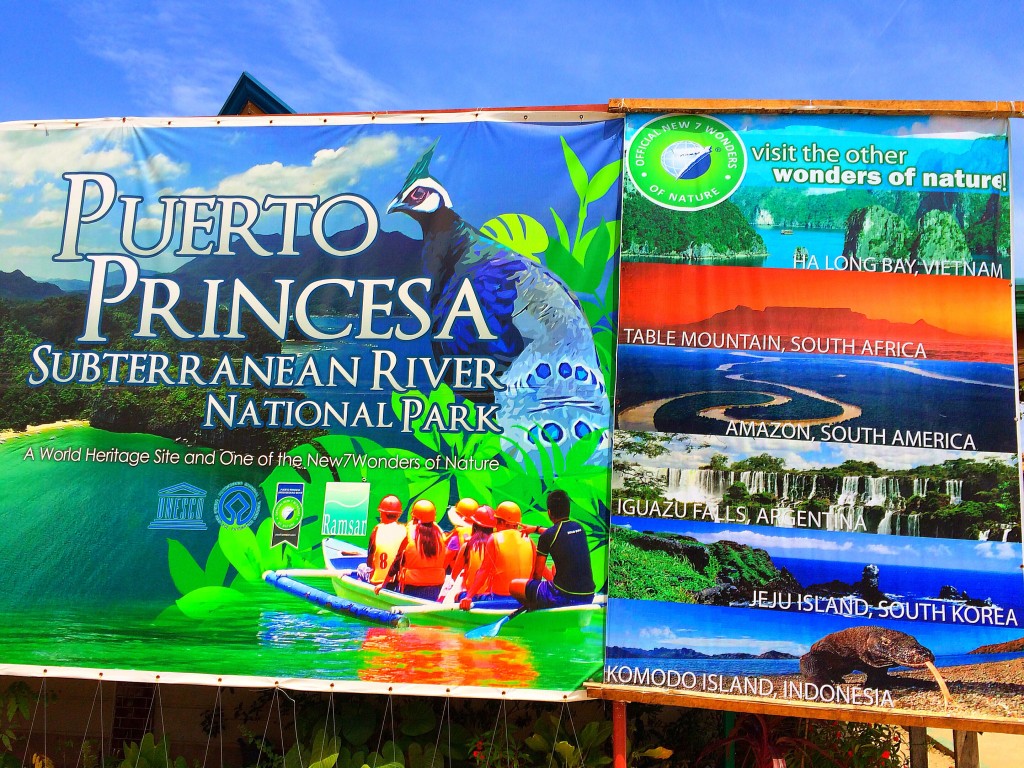 Puerto Princesa Subterranean River, Philippines, Sabang, new seven wonders of nature sign