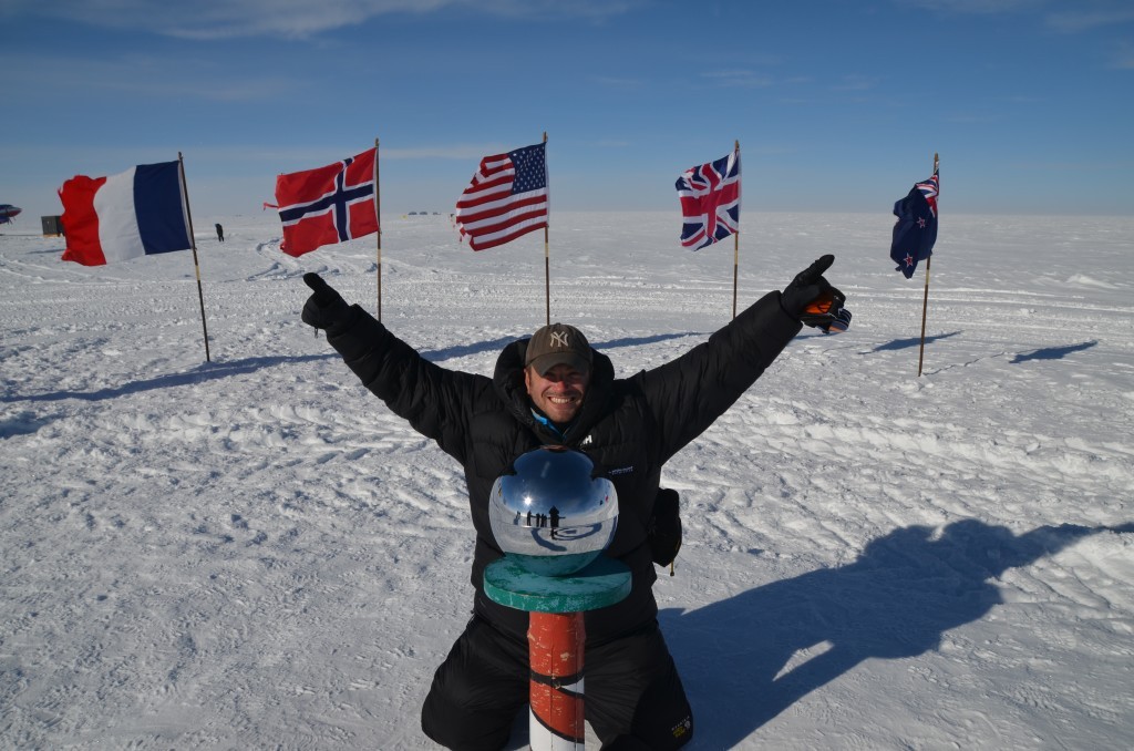 Lee Abbamonte, South Pole