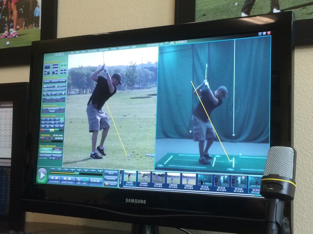Lee Abbamonte, golf, Jim McLean Golf Center, Fort Worth, Texas, swing analysis