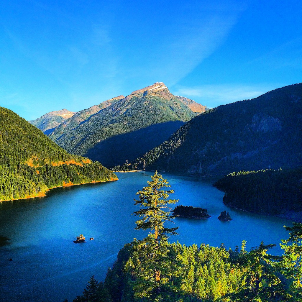North Cascades National Park, Washington State, Diablo Lake Lookout