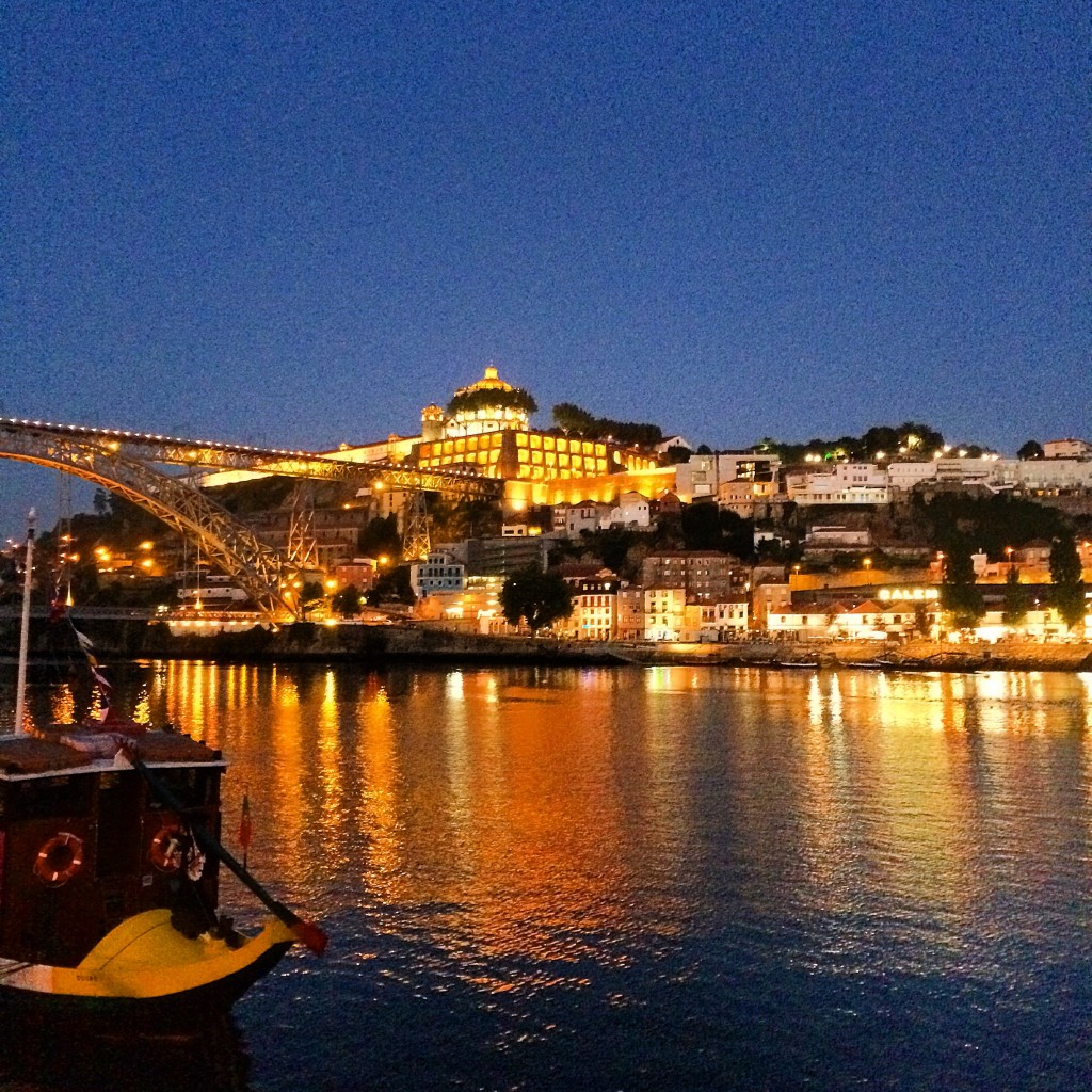 Porto, sunset, Ribeira, Portugal
