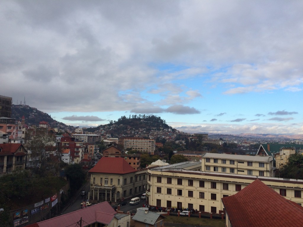 Antananarivo, Madagascar, Tana, Africa, Hotel Colbert view