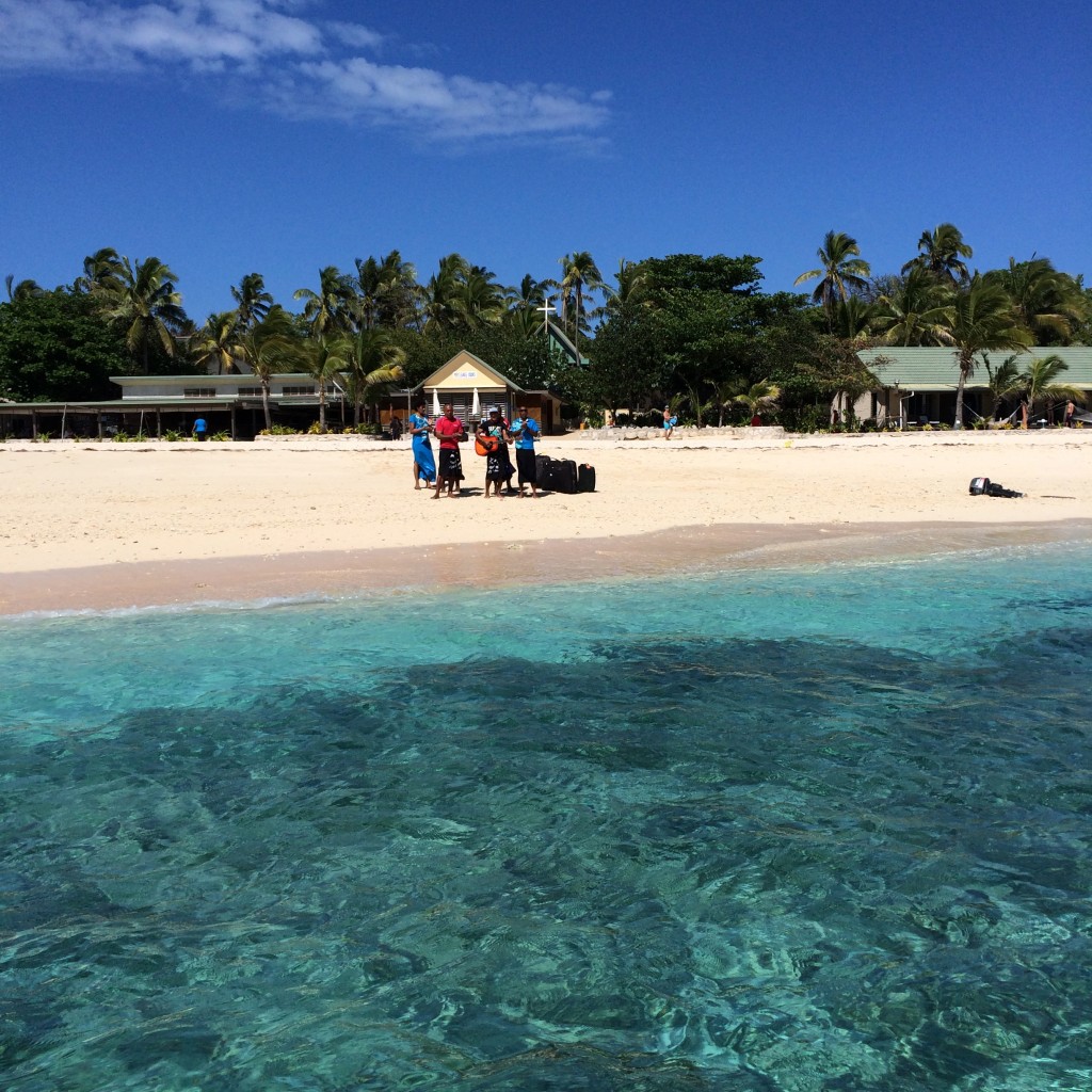 Beachcomber Island, Fiji, bula, welcome