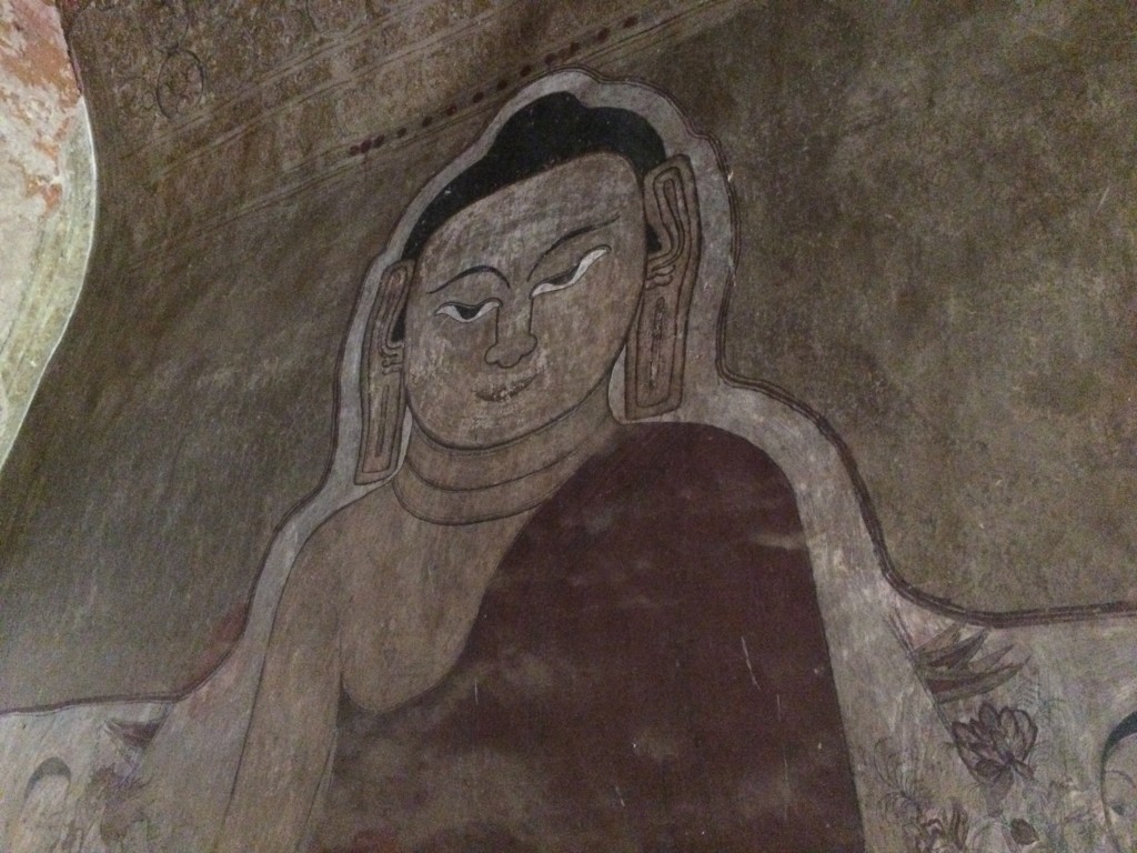 Bagan, paintings, buddha, Burma, Myanmar