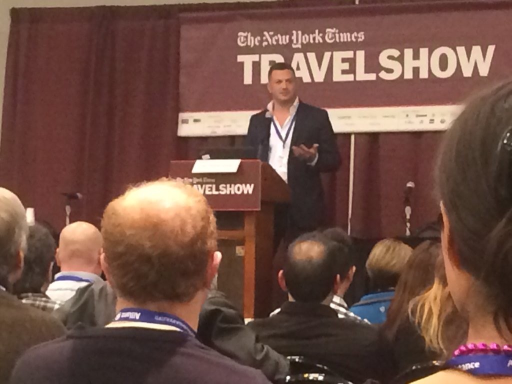 Lee Abbamonte, New York Times Travel Show, My New York Times Travel Show Experience