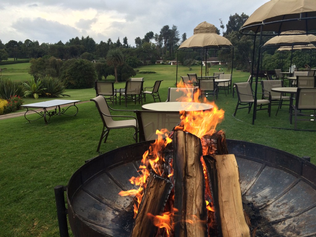 Fairmont Mount Kenya Safari Club, Kenya, fire