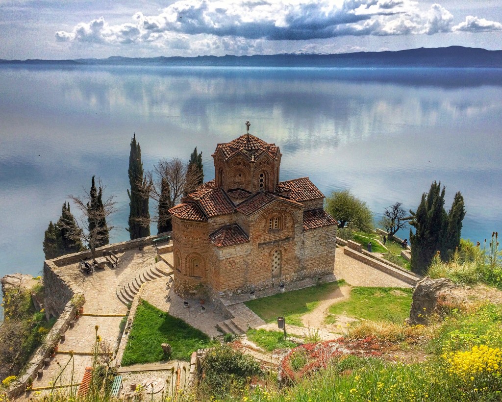 Ohrid, Macedonia, Church of Sveti Jovan at Kaneo