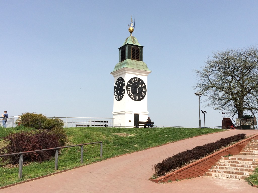 Petrovaridin Citadel, clocktower, Novi Sad, Serbia