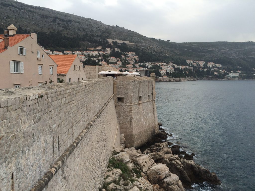 How I Spent a Day in Dubrovnik, Croatia, Dubrovnik, A Day in Dubrovnik, wall