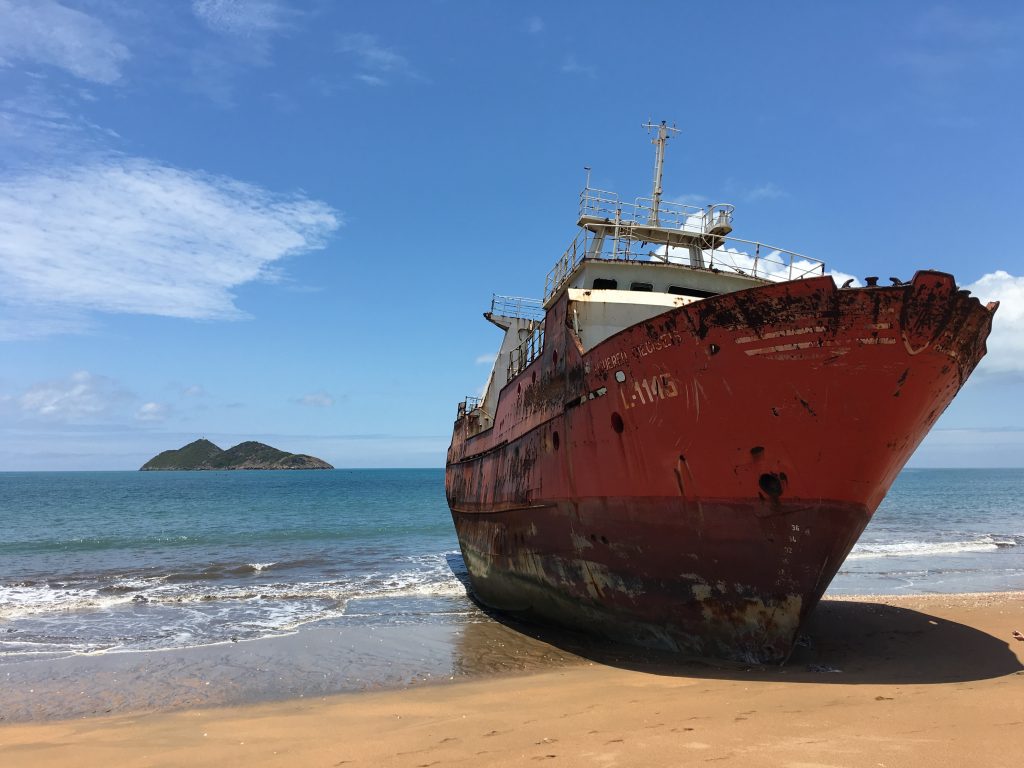 3 days in Sao Tome and Principe, Sao Tome and Principe, Sao Tome, shipwreck