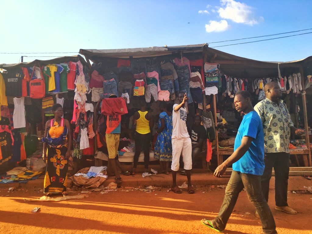 My Experience in the Central African Republic, Central African Republic, Bangui, street