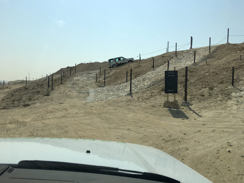 A Day in Bahrain, Bahrain, Manama, Land Rover experience, obstacle course