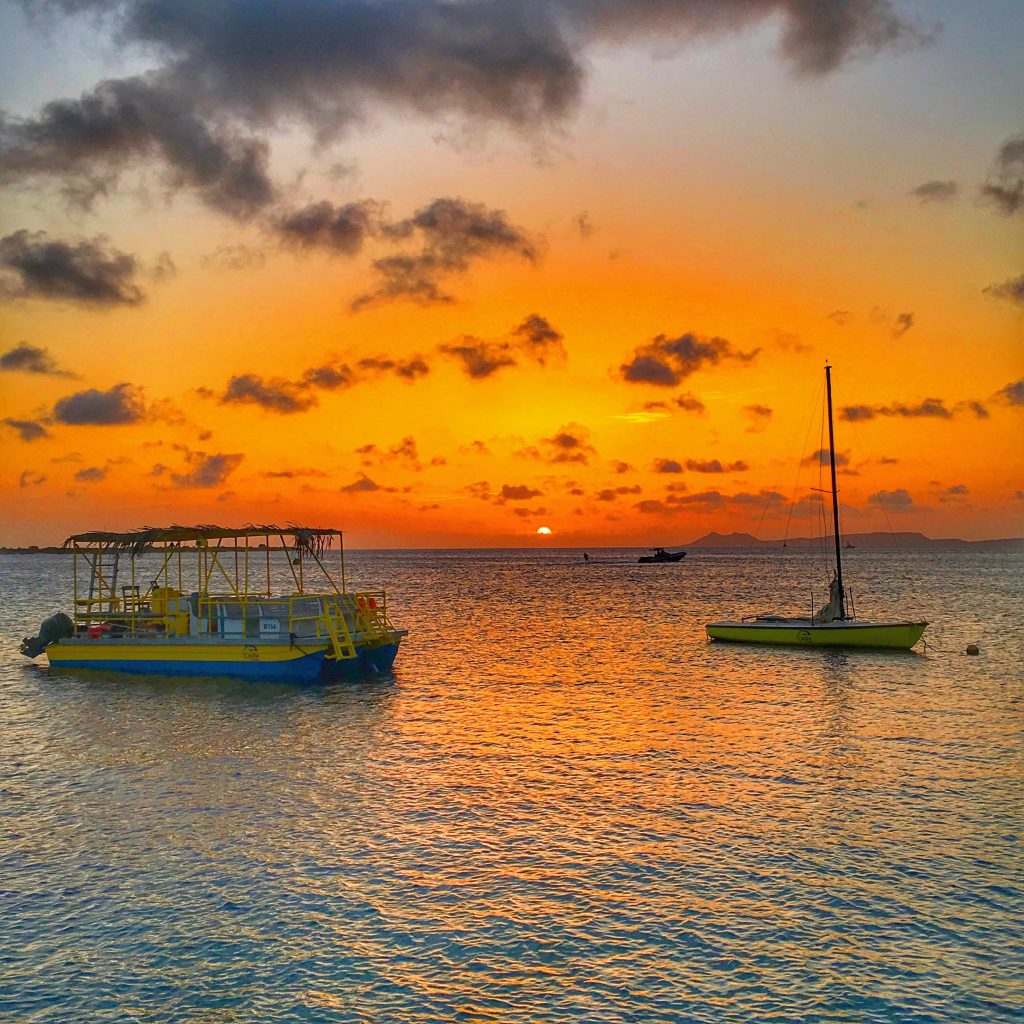 2 Days in Bonaire, Bonaire, Caribbean, sunset