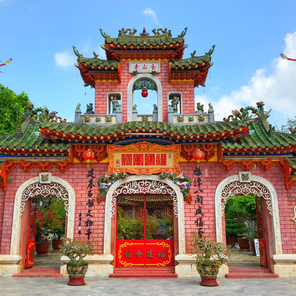 A gorgeous temple in Hoi An