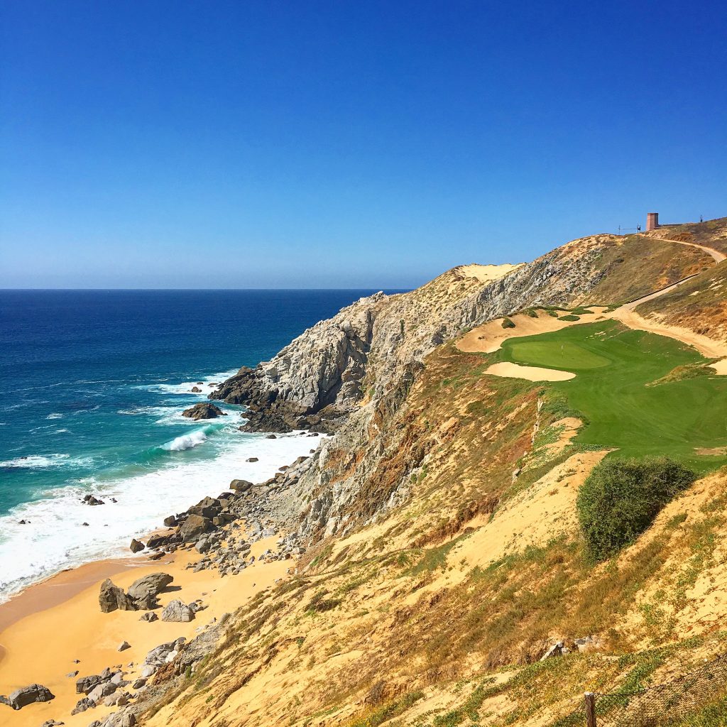 The 6th hole at Quivira Golf Course