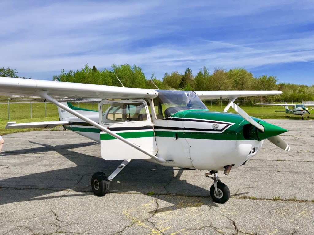 Little Cessna for the Acadia by air tour