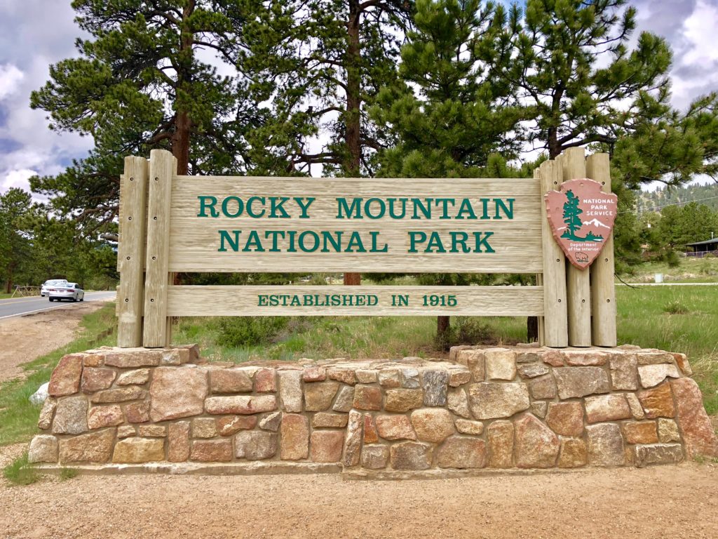 Tough Sledding in Rocky Mountain National Park, Rocky Mountain National Park, Colorado, national park